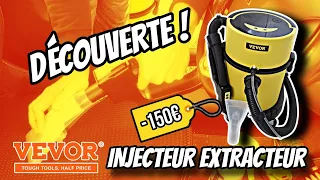 Que vaut il ? INJECTEUR EXTRACTEUR 4 en 1 VEVOR !