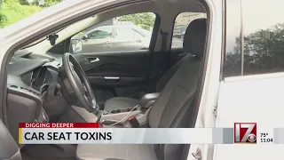 Concerns raised over possible toxins in car seats