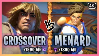 SF6 ▰  Ken (CrossoverTV) Vs. Luke (MenaRD)『Street Fighter 6』