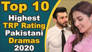 Top 10 Highest TRP Rating Pakistani Dramas 2020 || Pak Drama TV