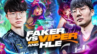 FAKER VS VIPER & GENG - HLE SUPER TEAM TAKES ON T1 - CAEDREL