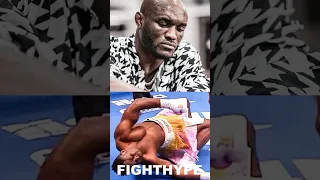 Kamaru Usman REACTS to Francis Ngannou BRUTALLY KNOCKED OUT COLD by Anthony Joshua in Round 2