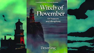 Witch of November (for bassoon and piano) Score Video