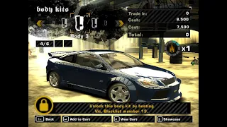 Need for Speed™ Most Wanted- cool customization of the cobalt SS