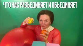 Что нас разъединяет и что объединяет. Психология на мячах.