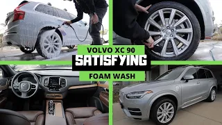 Satisfying Car Wash | Deep Cleaning a clean Volvo XC 90 | Foam Cannon