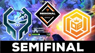 SEMIFINAL, EX TEAM DARLENG CARRY ABAT vs CDR !! NEON ESPORTS vs EXECRATION - RES SEA SEASON 2 DOTA 2