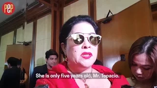 Jaclyn Jose tells Atty. Ferdinand Topacio to leave granddaughter alone
