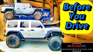 DO THIS FIRST!  Top 5 Things to Check on your Axial SCX6 Before You Drive.