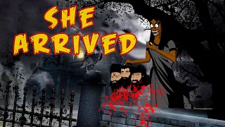 She Arrived | English Cartoon | English Horror Stories | Horror Stories | Maha Cartoon TV English