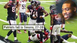 Texans Fan Reacts to Pats V Texans | WEEK 11 // NFL 2020 Season