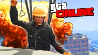 САМЫЙ ОТВАЖНЫЙ ЛЕТАЮЩИЙ ДЕСАНТ В GTA 5 ONLINE!  #134