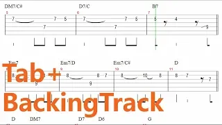 Frank Sinatra - My Way Guitar Solo Tab+BackingTrack