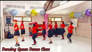 Maria Merengue Line Dance||Demo by Tayuka Karamoy & Dancing Queen Dance Class