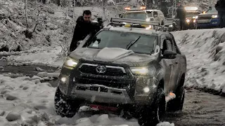 Toyota Hilux🔥Mitsubishi L200🔥Ford Ranger⛰️ 4WD ADVENTURE 🇹🇷 TÜRKİYE 🇹🇷🇹🇷 Karadoga Yaylasi Part 1