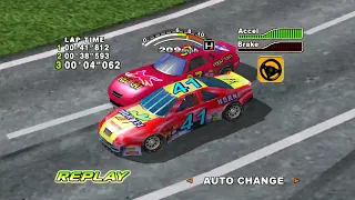 Daytona USA 2001 ( Sega Dreamcast ) Playthrough / Hot Lap Record