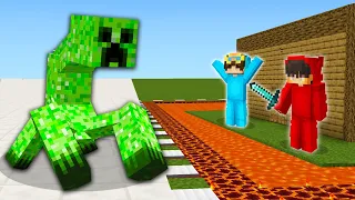 Mutant Creeper VS The Most Secure Minecraft House