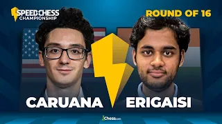 Caruana v. Erigaisi | American & Indian Chess CHAMPIONS Square Off In 2022 Speed Chess Championship!