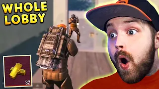 THE WHOLE LOBBY PUSHED ME AGAIN... 😂 PUBG Metro Royale