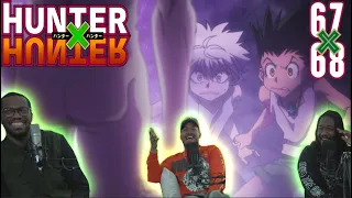 HUNTER X HUNTER EPISODE 67 & 68 REACTION | HISOKA IS WILD!