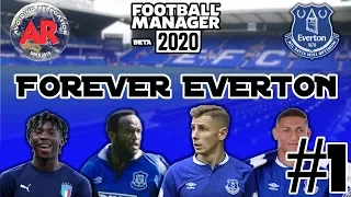Forever Everton FM20 BETA - Episode 1 | It's Begun! Vs Aston Villa!
