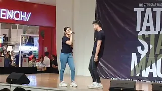 Loisa Andalio at Ronnie Alonte pinakilig ang kanilang fans sa Ayala Fairview Terraces (June 2, 2019)