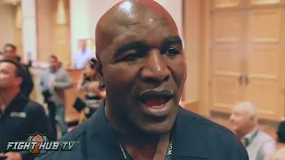 EVANDER HOLYFIELD ON WHO HAD A BIGGER PUNCH MIKE TYSON OR GEORGE FOREMAN?