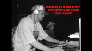 Masters At Work live @ Zest Mc Millans Yarm UK 14061992