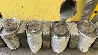 Amazing cement craft tips - Garden decoration and design ideas - Beautiful, Easy