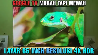 Smart TV 65" 4K Murah Tapi Mewah, Yang Berani Ngasih GARANSI 10 TAHUN -  SPC ST65