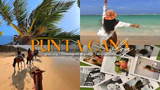 TRAVEL VLOG: PUNTA CANA| Girls Trip, Coco Bongo,  Zip-lining, Horseback riding & more!