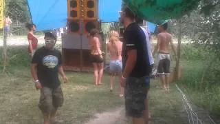 Mystical Powa plays  'Roy Dobson - Jah Children Rising ' @ Lake Yard (Zion Station) 2014