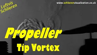 【Schlieren Visualization】Propeller Tip Vortex