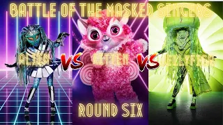 Alien V Kitten V Jellyfish | Battle of the Masked Singers Round 6