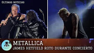 METALLICA | James Hetfield al llanto durante un concierto en Mineirao - Brasil #NoticiasdelaMusica