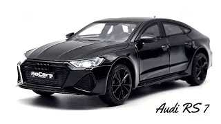 Unboxing | AUDI RS7 Diecast Model Black 1/24 Scale #diecastcars #diecastmodels #cars #hobby