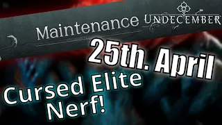 25th. April Maintenance | Season 4 | Undecember