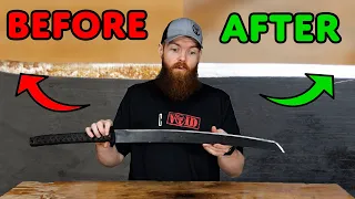 How Sharp Can I Make My Katana?