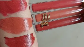 My glamm lit liquid lipstick || nude shades for medium skin tone ||  best nude shades swatches