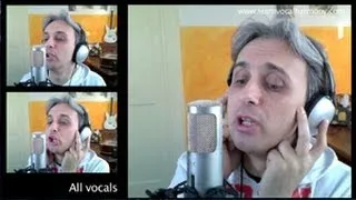 How To SING With A Little Help From My Friends BEATLES Vocal HARMONY - Galeazzo Frudua