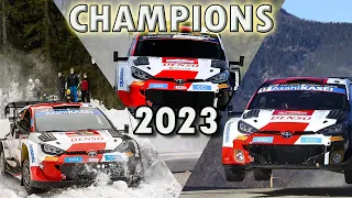 Toyota Gazoo Racing World Rally Team | 2023 WRC - World Manufacturers Champions 2023