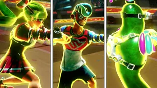 ARMS - All 42 Rush Attacks (Special Moves)