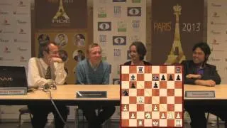 Round 9: Nakamura (USA) 1/2-1/2 Ponomariov (UKR)