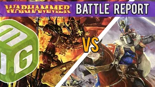 Daemons of Chaos vs Bretonnia Warhammer Fantasy Battle Report - Old World Wars Season 2 Ep 5