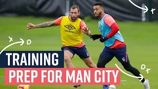 PREP FOR MAN CITY | Behind the scenes training footage