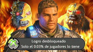 ¡Conseguí el LOGRO MÁS DIFÍCIL de GEARS OF WAR 4! 💀🔥