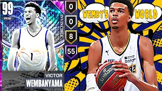 INVINCIBLE VICTOR WEMBANYAMA GAMEPLAY! WEMBY IS THE UNDISPUTED BEST CARD IN NBA 2K23 MyTEAM!