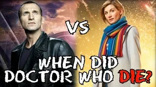 The Year Doctor Who DIED - AGENDA PUSHING SERIES? (Proof)