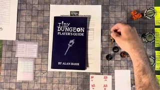 Solo One Shot Dungeon Delves Episode 4: Tiny Dungeon 2E a Tiny d6 game.
