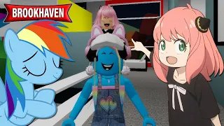 RAINBOW DASH VIROU BABÁ da ANYA no BROOKHAVEN RP (Roblox) ‹ Luli Rarity ›